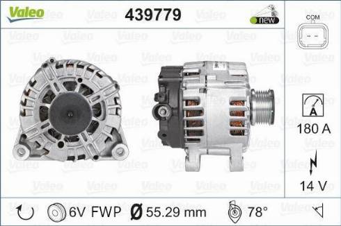 Valeo FG18T112 - Генератор vvparts.bg