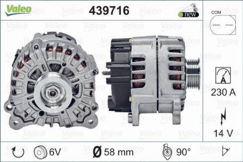 Valeo FG23S031 - Генератор vvparts.bg