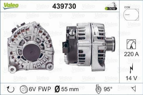 Valeo FG23S032 - Генератор vvparts.bg