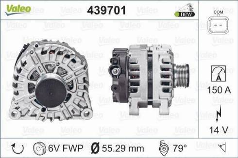 Valeo TG15C135 - Генератор vvparts.bg