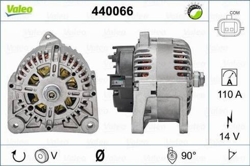 Valeo TG11C054 - Генератор vvparts.bg