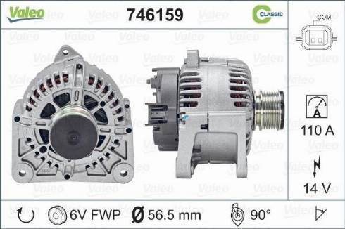 Valeo TG11C069 - Генератор vvparts.bg