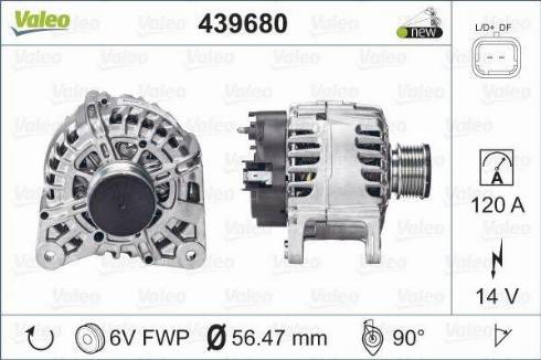 Valeo TG12C151 - Генератор vvparts.bg