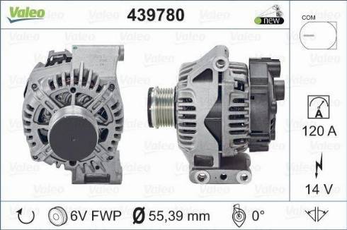 Valeo TG12S111 - Генератор vvparts.bg