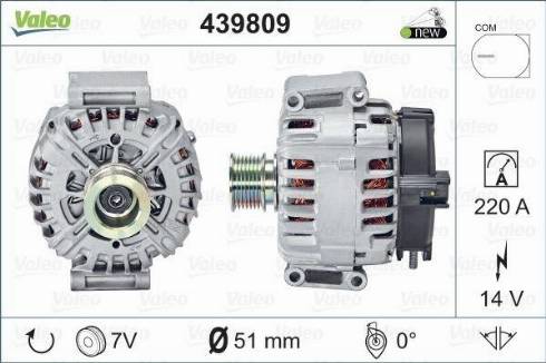 Valeo TG23C035 - Генератор vvparts.bg