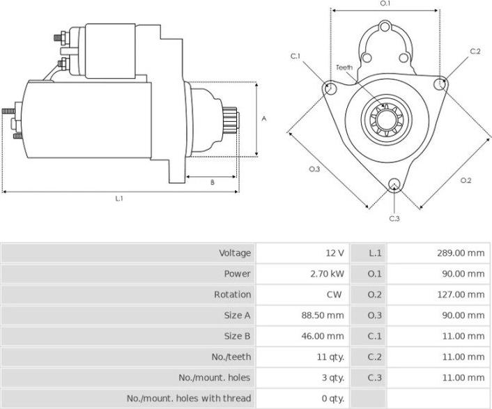 Valeo TM000A28901 - Стартер vvparts.bg