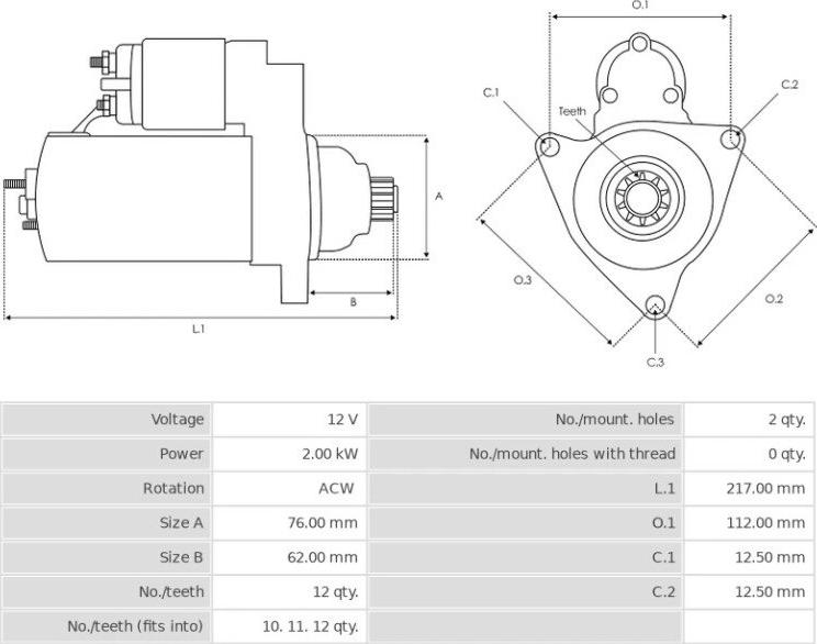 Valeo TS18ER123 - Стартер vvparts.bg