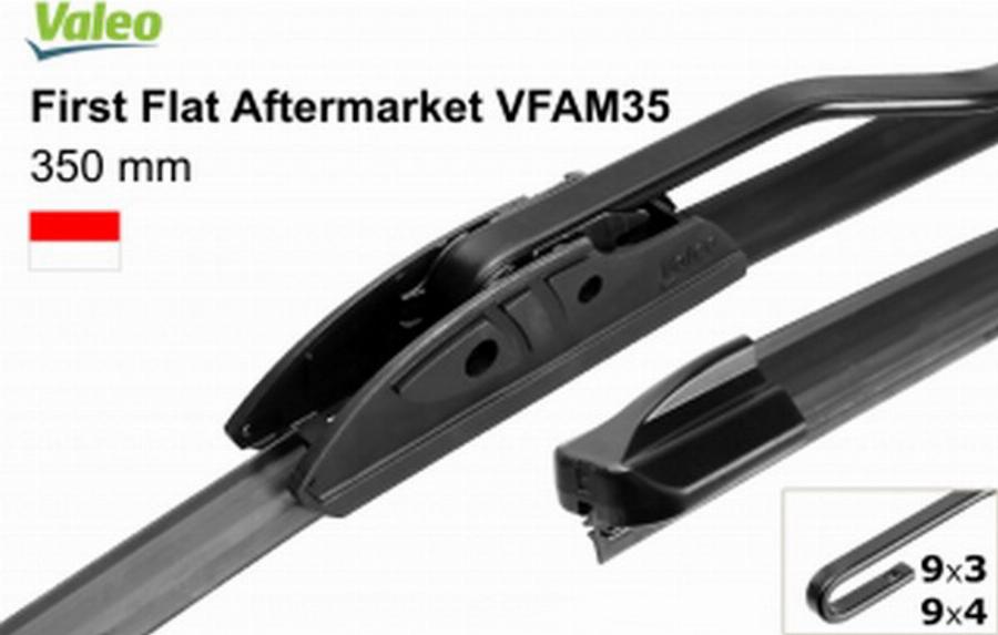 Valeo VFAM35 - Перо на чистачка vvparts.bg