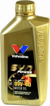 Valvoline SYNPOWER 0W40 1L - Двигателно масло vvparts.bg