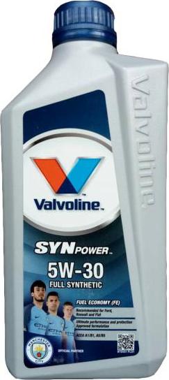 Valvoline SYNPOWERFE5W301L - Двигателно масло vvparts.bg