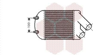 Van Wezel 43004222 - Интеркулер (охладител за въздуха на турбината) vvparts.bg