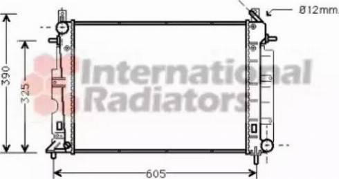 Van Wezel 47002025 - Радиатор, охлаждане на двигателя vvparts.bg