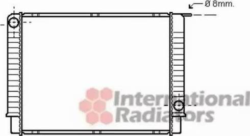 Van Wezel 59002145 - Радиатор, охлаждане на двигателя vvparts.bg