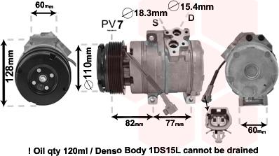 Van Wezel 5100K101 - Компресор, климатизация vvparts.bg