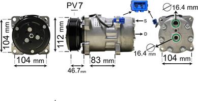 Van Wezel 5800K288 - Компресор, климатизация vvparts.bg