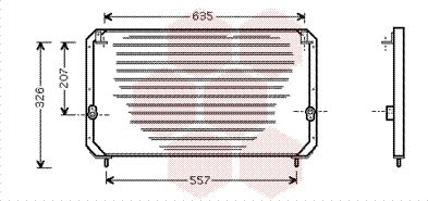 Van Wezel 53005202 - Кондензатор, климатизация vvparts.bg