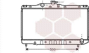 Van Wezel 53002099 - Радиатор, охлаждане на двигателя vvparts.bg