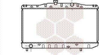 Van Wezel 53002061 - Радиатор, охлаждане на двигателя vvparts.bg