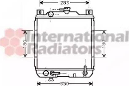 Van Wezel 52002014 - Радиатор, охлаждане на двигателя vvparts.bg