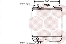 Van Wezel 52002020 - Радиатор, охлаждане на двигателя vvparts.bg