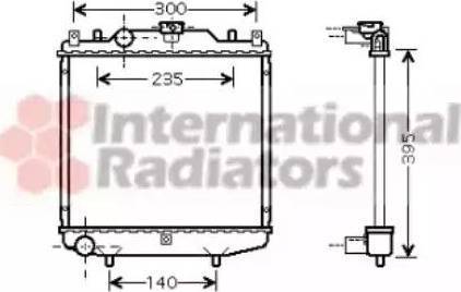 KOYORAD PA100226 - Радиатор, охлаждане на двигателя vvparts.bg
