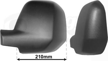 Van Wezel 0905841 - Капачка, външно огледало vvparts.bg