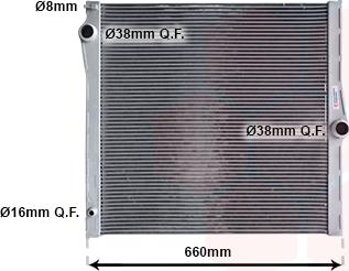 Van Wezel 06002436 - Радиатор, охлаждане на двигателя vvparts.bg