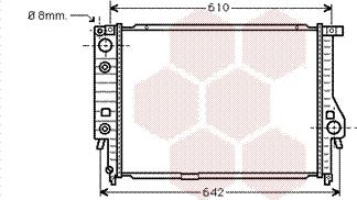 Van Wezel 06002136 - Радиатор, охлаждане на двигателя vvparts.bg