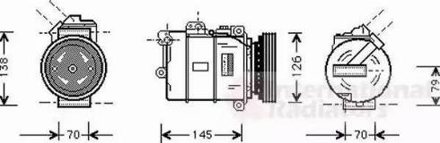 Van Wezel 0600K064 - Компресор, климатизация vvparts.bg