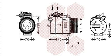 Van Wezel 0600K329 - Компресор, климатизация vvparts.bg