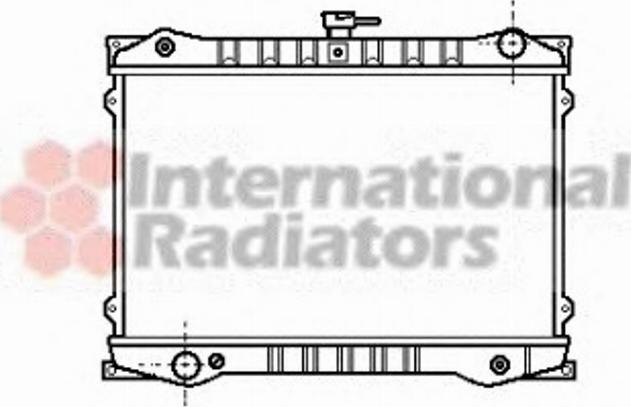 Van Wezel 13002036 - Радиатор, охлаждане на двигателя vvparts.bg