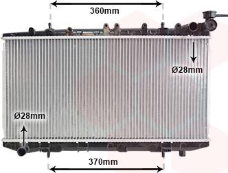 Van Wezel 13002116 - Радиатор, охлаждане на двигателя vvparts.bg