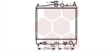 Van Wezel 13002211 - Радиатор, охлаждане на двигателя vvparts.bg