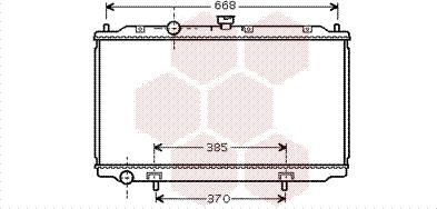 Van Wezel 13002221 - Радиатор, охлаждане на двигателя vvparts.bg