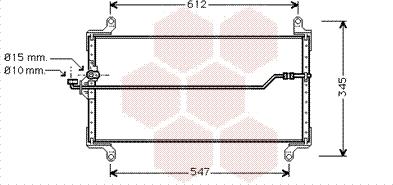 Van Wezel 17005202 - Кондензатор, климатизация vvparts.bg