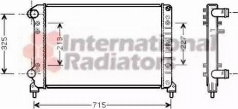 Magneti Marelli 350213179003 - Радиатор, охлаждане на двигателя vvparts.bg