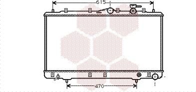 Van Wezel 82002026 - Радиатор, охлаждане на двигателя vvparts.bg