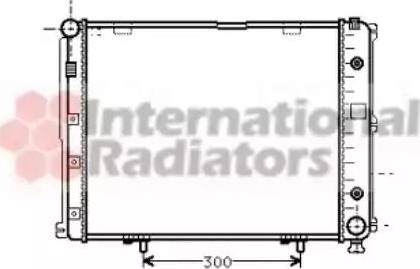 Van Wezel 30002164 - Радиатор, охлаждане на двигателя vvparts.bg