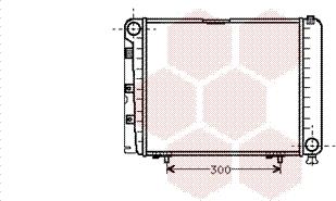 Van Wezel 30002079 - Радиатор, охлаждане на двигателя vvparts.bg