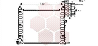 Van Wezel 30002349 - Радиатор, охлаждане на двигателя vvparts.bg