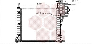 Van Wezel 30002336 - Радиатор, охлаждане на двигателя vvparts.bg