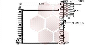 Van Wezel 30002213 - Радиатор, охлаждане на двигателя vvparts.bg