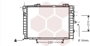 Van Wezel 30002229 - Радиатор, охлаждане на двигателя vvparts.bg