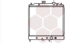 Van Wezel 32002068 - Радиатор, охлаждане на двигателя vvparts.bg