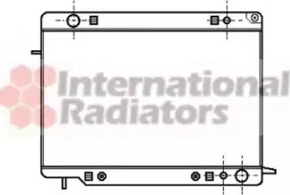 Van Wezel 37002141 - Радиатор, охлаждане на двигателя vvparts.bg