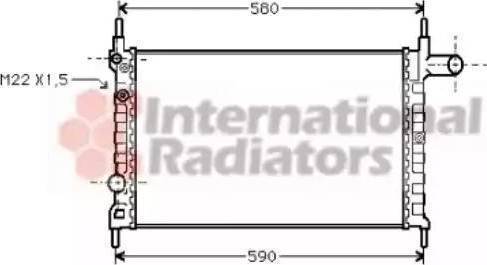 Magneti Marelli 350213684000 - Радиатор, охлаждане на двигателя vvparts.bg