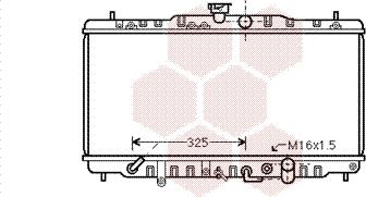 Van Wezel 25002056 - Радиатор, охлаждане на двигателя vvparts.bg