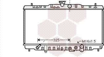 Van Wezel 25002063 - Радиатор, охлаждане на двигателя vvparts.bg