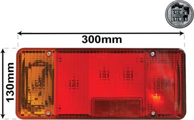 Van Wezel 2810925 - Задни светлини vvparts.bg