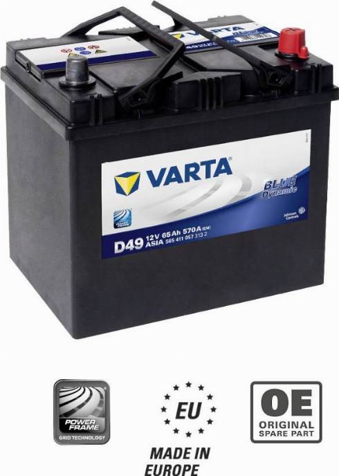 Varta 565411057 - Стартов акумулатор vvparts.bg